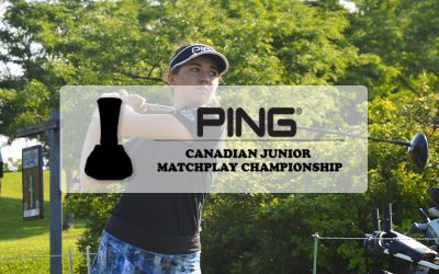 PING CANADIAN JUNIOR MATCH-PLAY CHAMPIONSHIP MOVES TO HAMILTON IN 2019