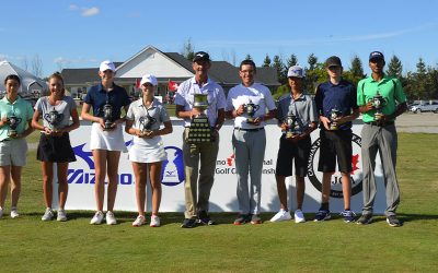 Ella Weber, Bavake Sihota, Kevin Lee & Lauren Gervais Take Home Titles at 2019 CJGA Mizuno Canadian National Junior Championship.