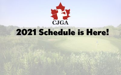 2021 CJGA Schedule is Here!