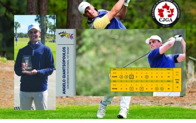 Angelo Giantsopoulos, CJGA alumnus and a senior on the Drexel Dragons golf team, picks up first NCAA I win