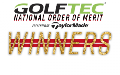 Divisional Winners of the 2021 GOLFTEC National Order of Merit Presented by TaylorMade!