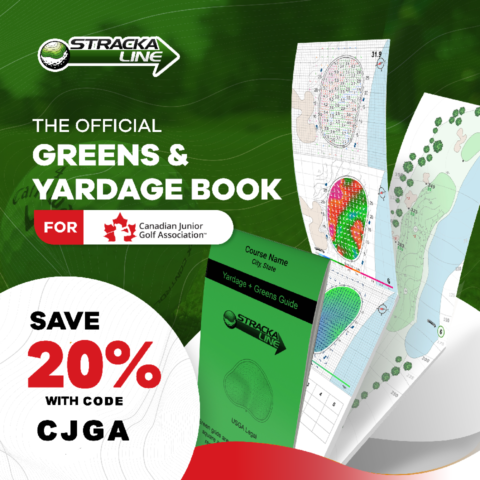 StrackaLine Becomes the Official Greens and Yardage Book of the CJGA | CJGA