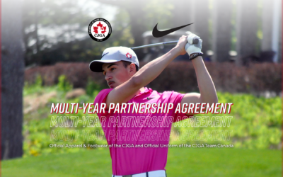 Canadian Junior Golf Association Signs Multi-Year Partnership with Nike Golf